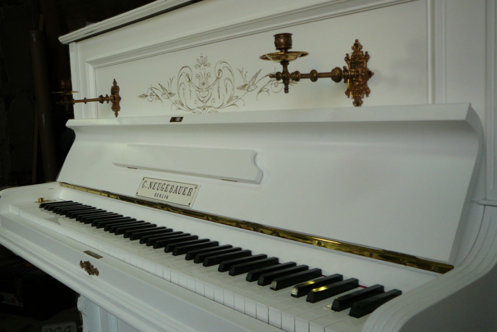 Отреставрированное пианино