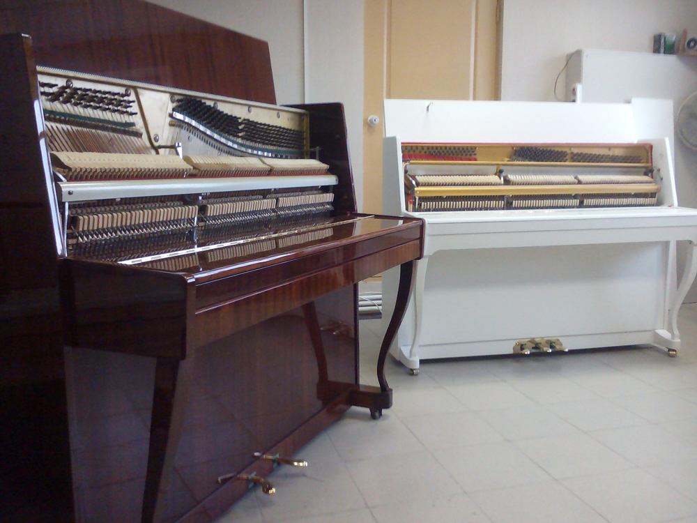 Восстановленное и модернизированное пианино